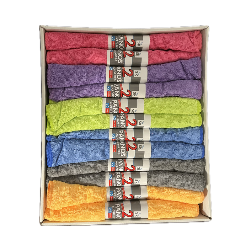 CONJ. 2 PANOS MICROF. 30X30