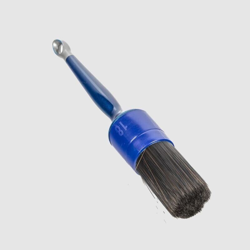 RRC BLUE BRUSH WITH BLACK BRISTLES N18