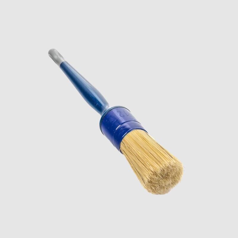 RRC BLUE BRUSH WITH NATURAL BRISTLES N12